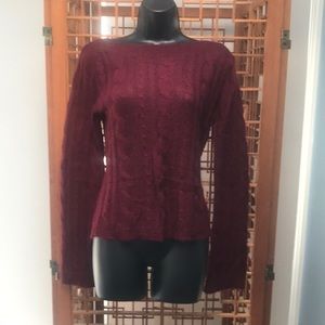 Wet Seal burgundy sweater